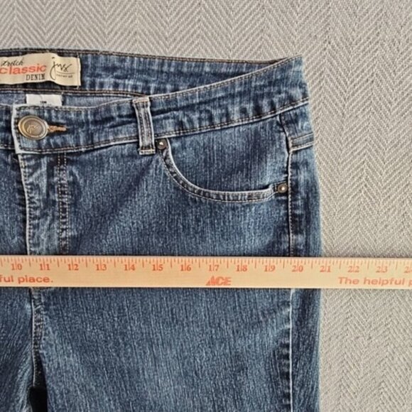 Just My Size Women's 18W (W36xL28) Blue Bootcut Stretch Jeans Style# JM3959 - Picture 10 of 16